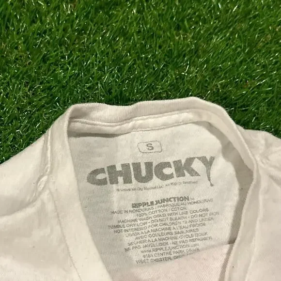 Ripple Junction Chucky "Wanna Play?" Graphic T-Shirt - Picture 4 of 5